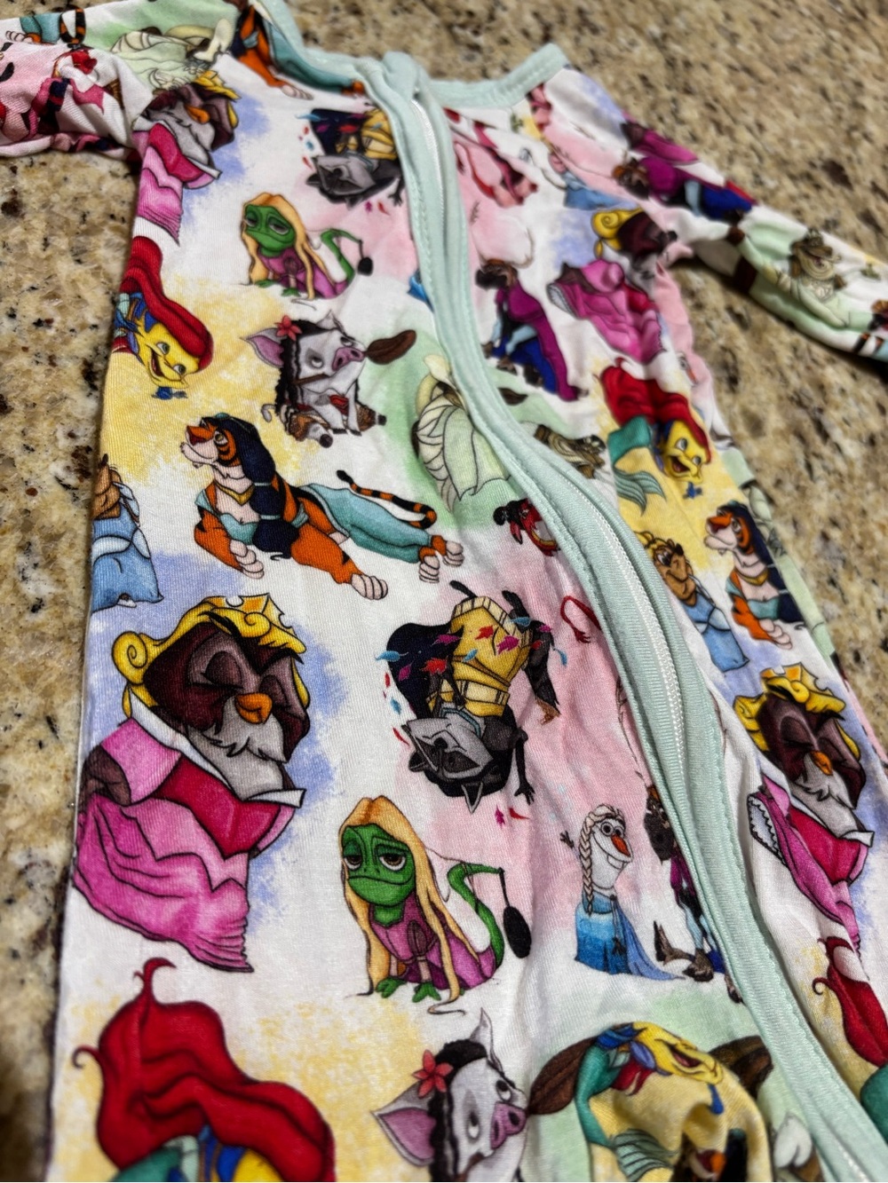 Girls' Princess Sidekicks Print Pajamas Lolly & Laddie Bamboo